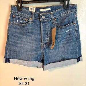 Women’s Levi Jean Shorts